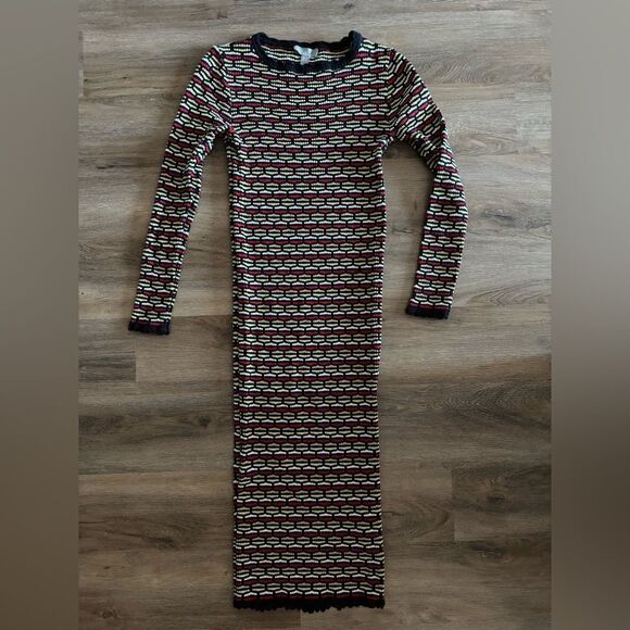 ASOS Multicolor Patterned Knit Dress - Picture 1 of 3